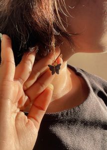 🦋Black Butterfly Earrings🦋