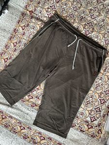Men's Brown Capri Shorts