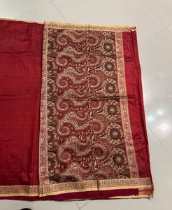 Elegant Red Saree