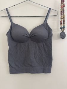 Gray Bra