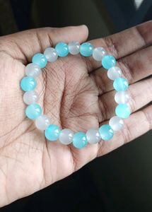 Blue and White Colour Bracelet