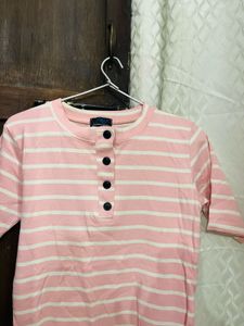 Striped Button-Up Top *(Combo)*