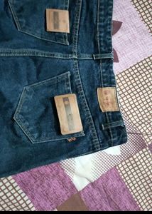 Dark Blue Denim Jeans