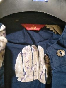 Stylish Blue Long Sleeve Shirt