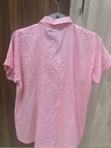 Pink Patterned Pyjama Set