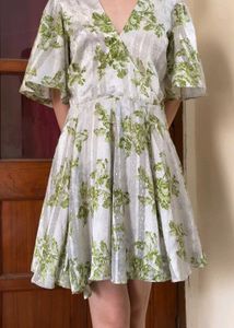 Floral Print Mini Dress