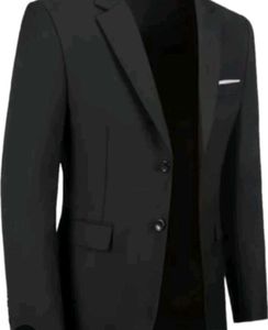Striped Black Blazer