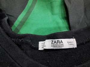 zara Striped Midi Dress