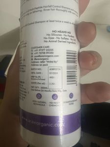 Aravi Organics Multi Peptide Shampoo