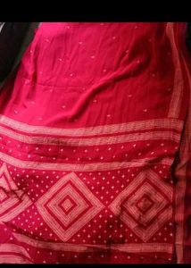 classic hot red saree ♥️🎀