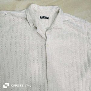 White Colour Half Shirt