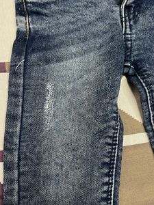 Next.82 Boys&#39; Distressed Dark Wash Jeans