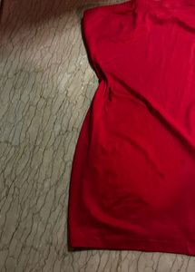 Red Bodycon Mini Dress