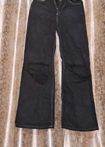 Black Wide Leg Jeans