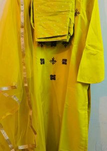 Yellow Kurta Set