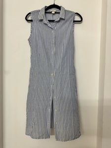 H&M Women Striped Shirt Dress