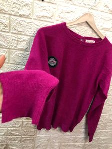 Vintage Pink Crewneck Sweater🎗️