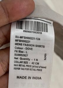 ✨ Own the Confidence – Dove Colour Casual Shirt