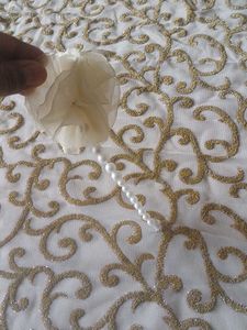 3D embroidered Bridal Chaddar for Entry