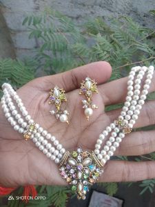 Pearl Necklace Set