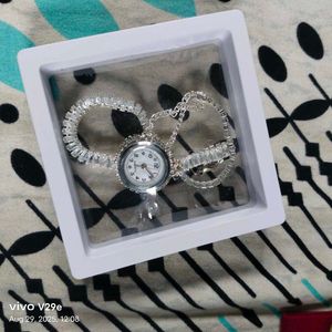 Elegant Crystal Watch