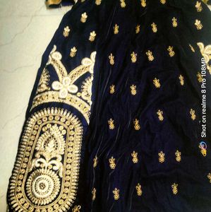 velvet gown