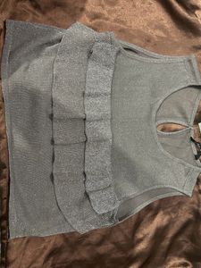 GLITTERY CROP TOP 💗( With Tag)