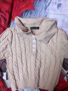 Polo Crop Top