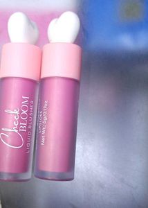 Seven Seas Check Bloom Blusher Lipgloss Pack Of 2