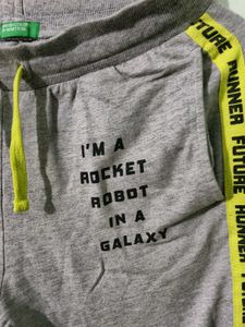 Benetton Grey Joggers