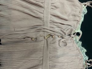 Vintage Pink Peplum Top
