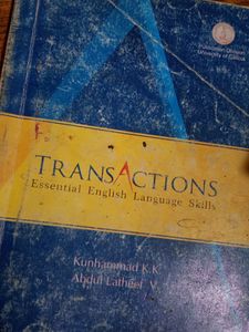 Transactions Textbook BA.English