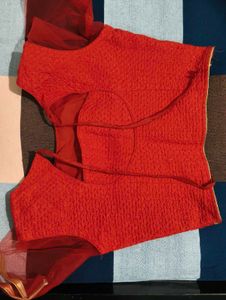 beautiful Red Blouse