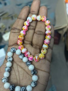Colorful Beaded Bracelet Set