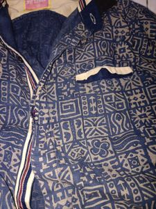 Unique Patterned Button-Down Shirt