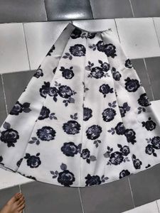Floral Print Skirt