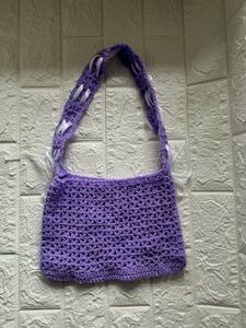 Purple purse