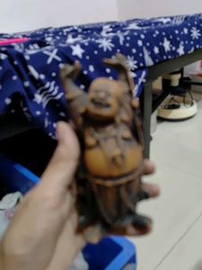 Nepal Yakbone Lucky Dancing Buddha,15cms(app)