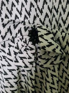 Patterned Midi Dress