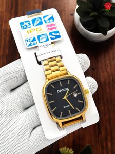 Casio Gold &amp; Green Watch