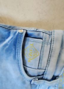 Light Blue Jeans For Boys 8-10 Years Age