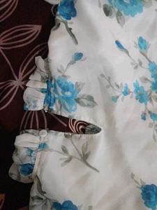 Floral Tiered Mini Dress
