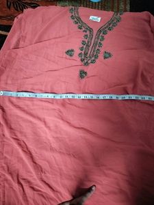 Beautiful Kurti With Lining And Bottom Febric