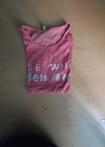 Pink Graphic Tee - 'Be Who You Are'