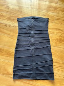 Black Off Shoulder Bodycon Mini Dress