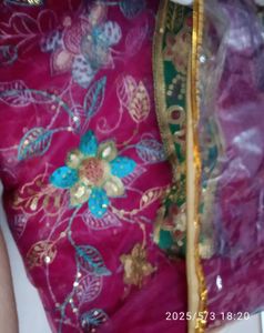 Elegant Floral Saree