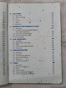 XI Mathematics Book In New Condition