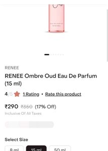 Renee Ombre Oudh Perfume
