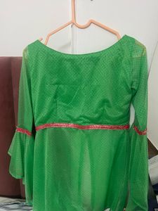 Aqua Ethnic Kurta Set