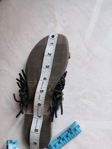 Catwalk Woman Black Fashion Sandal